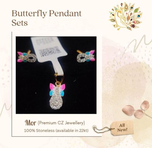 Gold pendants Party Wear