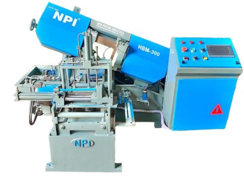 Npi Elecric Automatic Bandsaw Machine, Blade Material : Bi metal