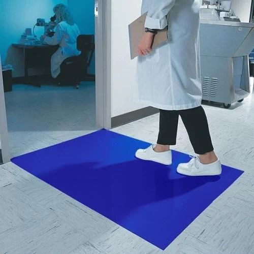 Plain Adhesive Clean Room Sticky Mat For Hospital