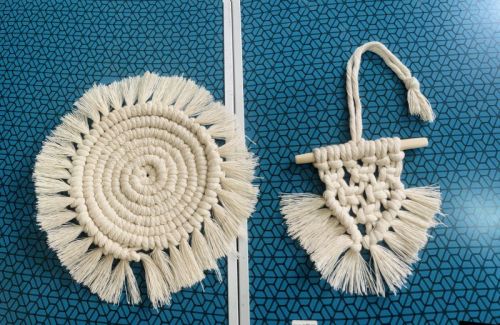 Wall Hanging, Color : White