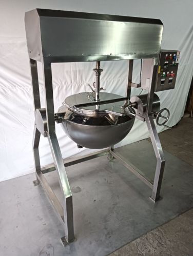 Stainless Steel Tilting Paste Kettle, Certification : ISO 9001:2008