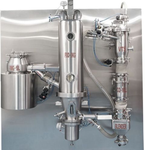 Automatic Electric Steel Granulation Line Machine, Color : Silver