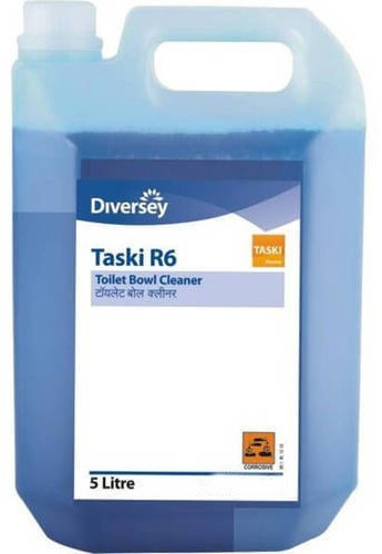 Diversey Taski R6 Toilet Bowl Cleaner, Packaging Type : Plastic Can