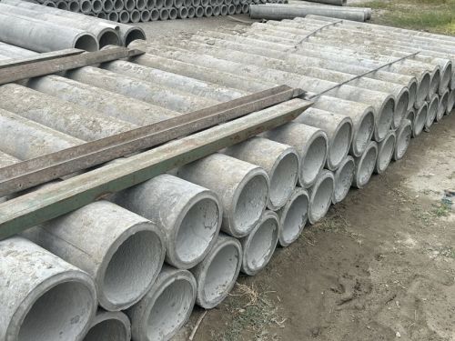 Cement Fine Coarse Aggregate RCC Spun Pipes For Drinking Water