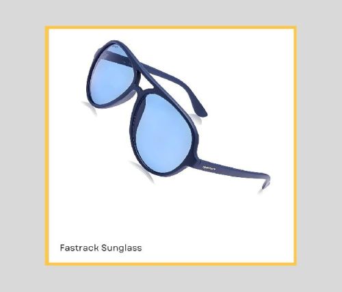 Plain Fastrack Sunglasses, Color : Sky Blue