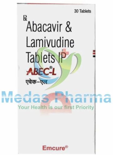 ABEC L Abacavir & Lamivudine Tablets For HIV Infection