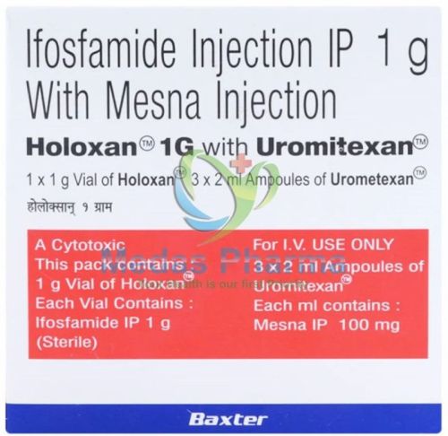 Holoxan 1gm Injection, Prescription/Non Prescription : Prescription