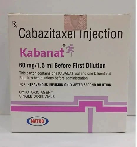 Kabanat Cabazitaxel 60mg Injection For Clinical, Hospital