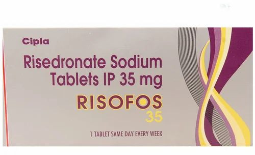 Risofos Risedronate Sodium 35mg Tablet For To Treat Osteoporosis