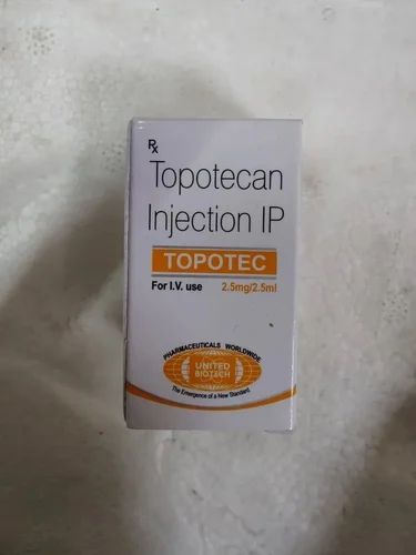 Topotec 2.5mg Injection, Composition : Topotecan