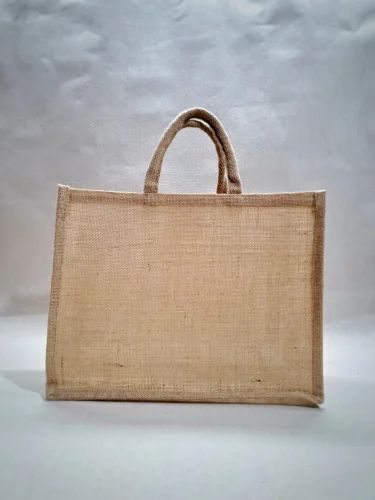 Plain Jute Bag For Shopping Use