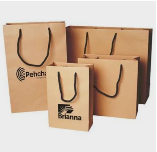 Printed Brianna Paper Bag For Shopping