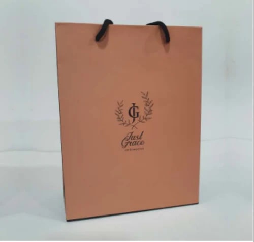 Printed Just Grace Paper Bag For Shopping