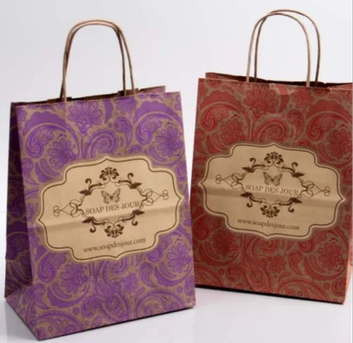 Soap Des Jour Paper Bag For Shopping