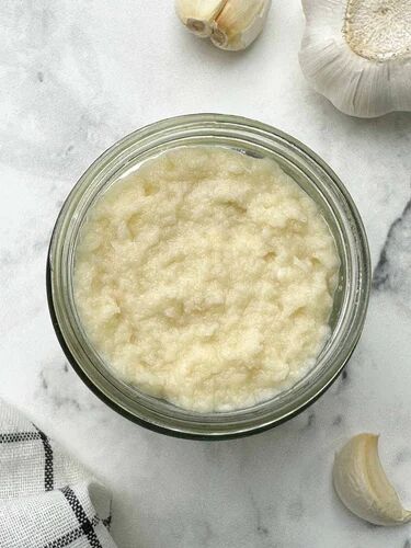 Pure Garlic Paste For Cooking