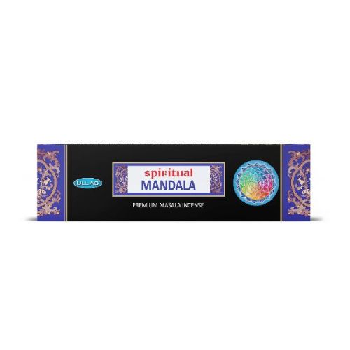 Ullas Spiritual Mandala Agarbathi - Incense Sticks With Fresh Fragrance (80 Sticks)