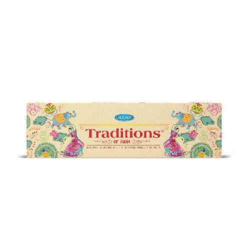 Ullas Tradition Of India Agarbathi - Incense Sticks With Natural Fragrance (100g)