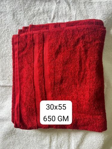 Plain Printed Cotton Bath Towel, Color : Multi Colour
