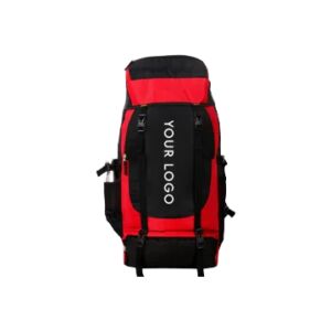 Printed Polyester Trekking Backpack, Closure Type : Zip