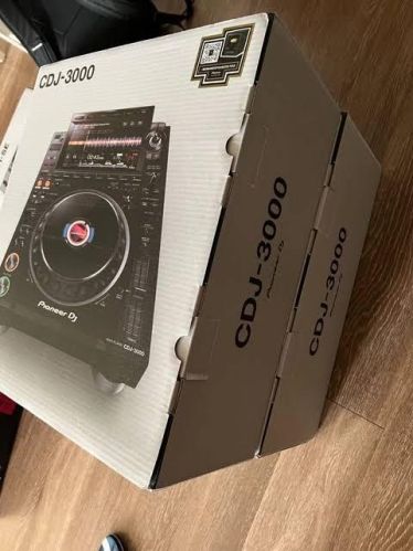 Pioneer cdj-3000 Digital Multi Player, Packaging Type : Black