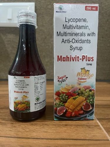 Multivitamin Syrup, Form : Liquid, Packaging Type : Plastic Bottle