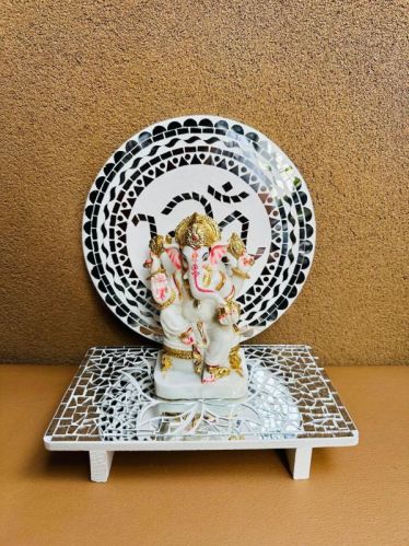 MDF DESIGNER POOJA CHOWKI CUSTOMISED SQUARE