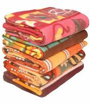 Ends Finished 100% Polyester Fleece Printed Blanket (600Gm)