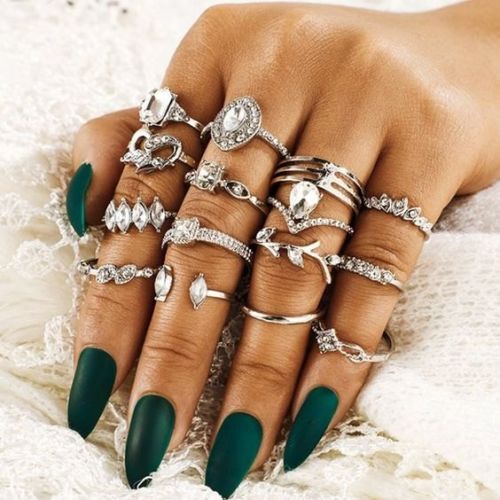 Polished Metal Artificial Finger Rings, Gender : Female