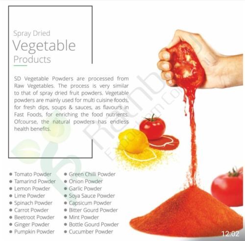 Vegetables Powder, Packaging Size : 5-10kg