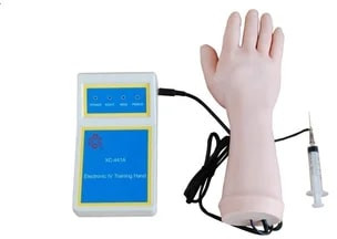 PVC Electronic IV Training Manikin For Medical Colleges, Nursing Institutes