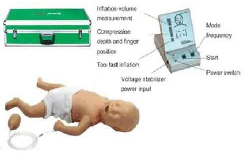 Rubber Infant CPR Training Manikin For Medical Colleges, Nursing Institutes