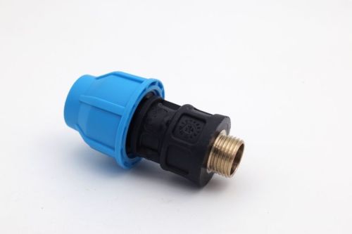 PP Comprssion Mae Treaded Adapter For Water Fitting