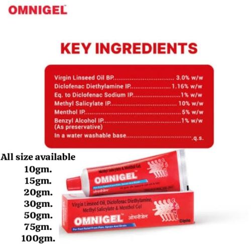 Omnigel, Packaging Type : Tube