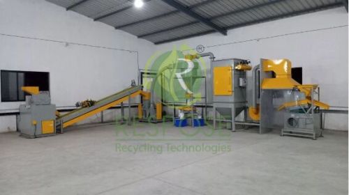 Resposeindia Semi Automatic Electric E Waste Recycling Machine