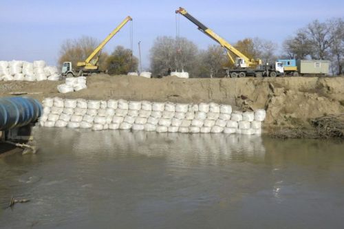 Rectangular Flood Control Geo Bag For Breakwater