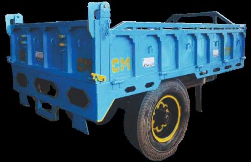 Powder Coated Mild Steel Tractor Trolleys, Shape : Rectangular