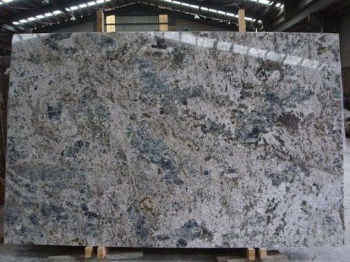 Polished Blue Flower Granite Slab