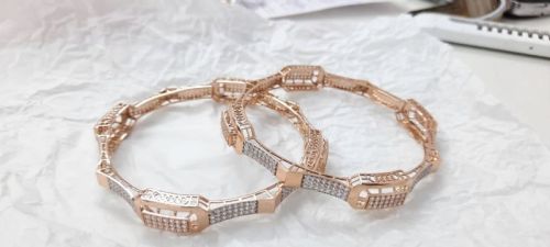 Ladies Designer Gold Bangles