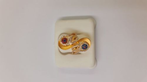 Ladies Designer Pure Gold Ring, Packing Type : Box