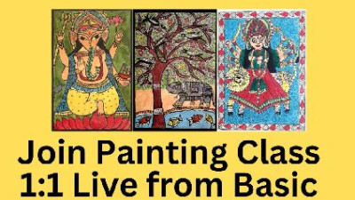 Online Madhubani Painting Classes By Areawala Art Tutor