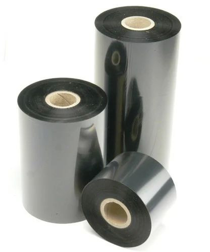 Plain Thermal Barcode Printer Ribbons, Color : Black