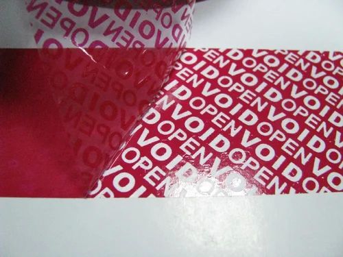 Printed Glossy Lamination Acrylic Tamper Proof Labels For Garment Industry