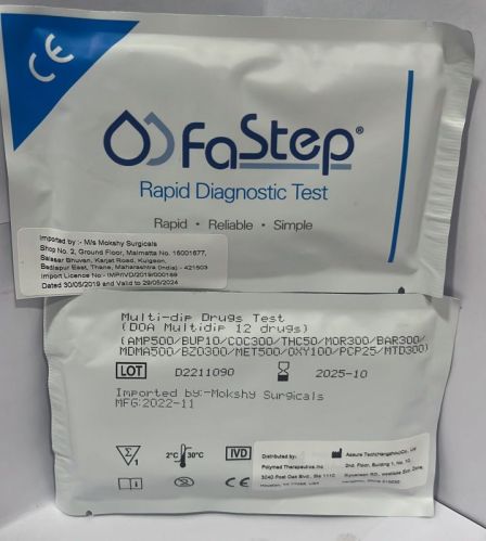 Fastep 12 Panel Drugs Of Abuse Test