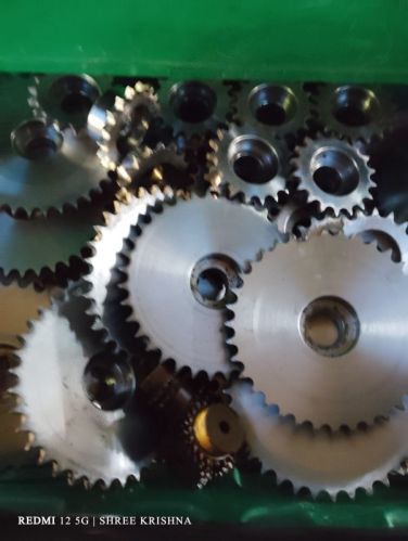 Krishna -G MS Industrial Sprocket, Shape : Round