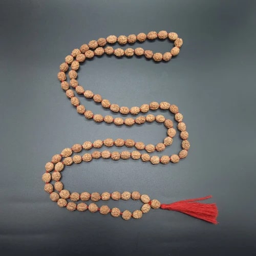 4 Mukhi Java Rudraksha Mala For Religious