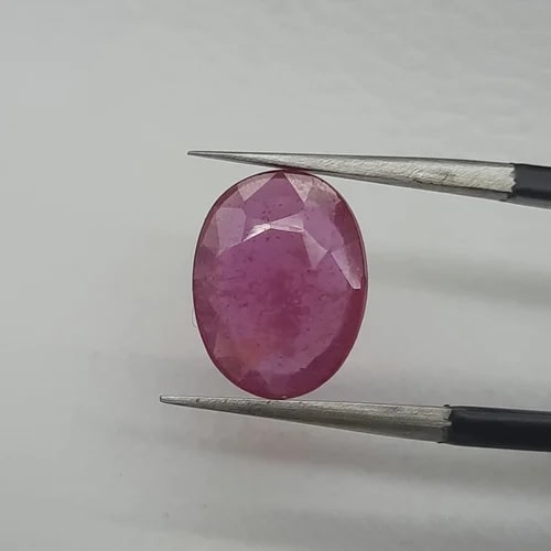 Polished Ruby Gemstone For Jewellery