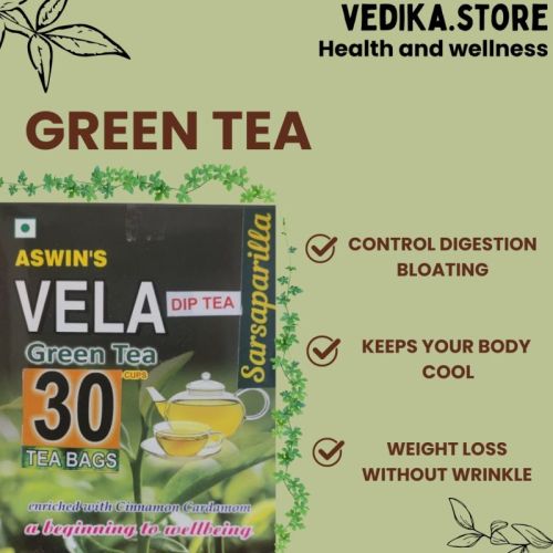 GMO Green Herbal Tea for Fat Loss, Help Prevent Cell Damage, Improved Brain Function