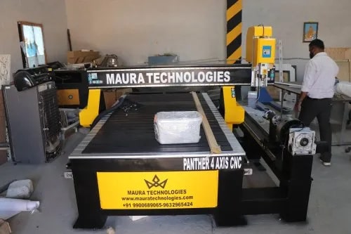 Fully Automatic CNC Rotary Router Machine