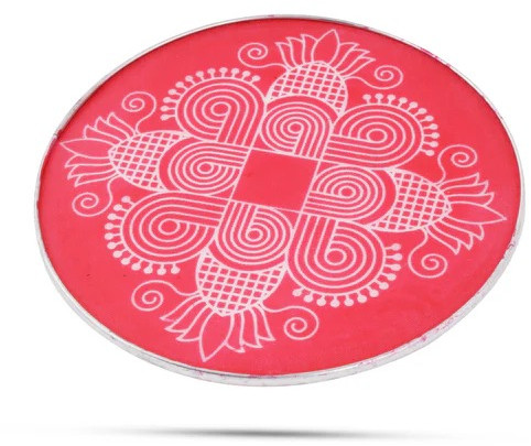 Rangoli Stencil - 12 Inch Jali For Decoration, Home Use, Floor Decoration