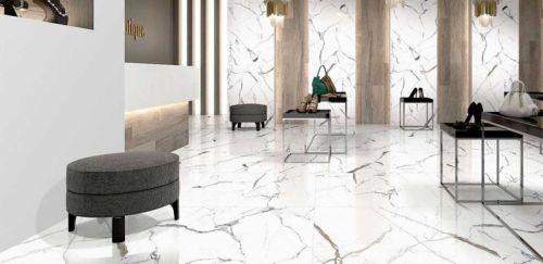 Polished Ceramic Floor Tiles For Kitchen, Interior, Exterior, Elevation, Bathroom